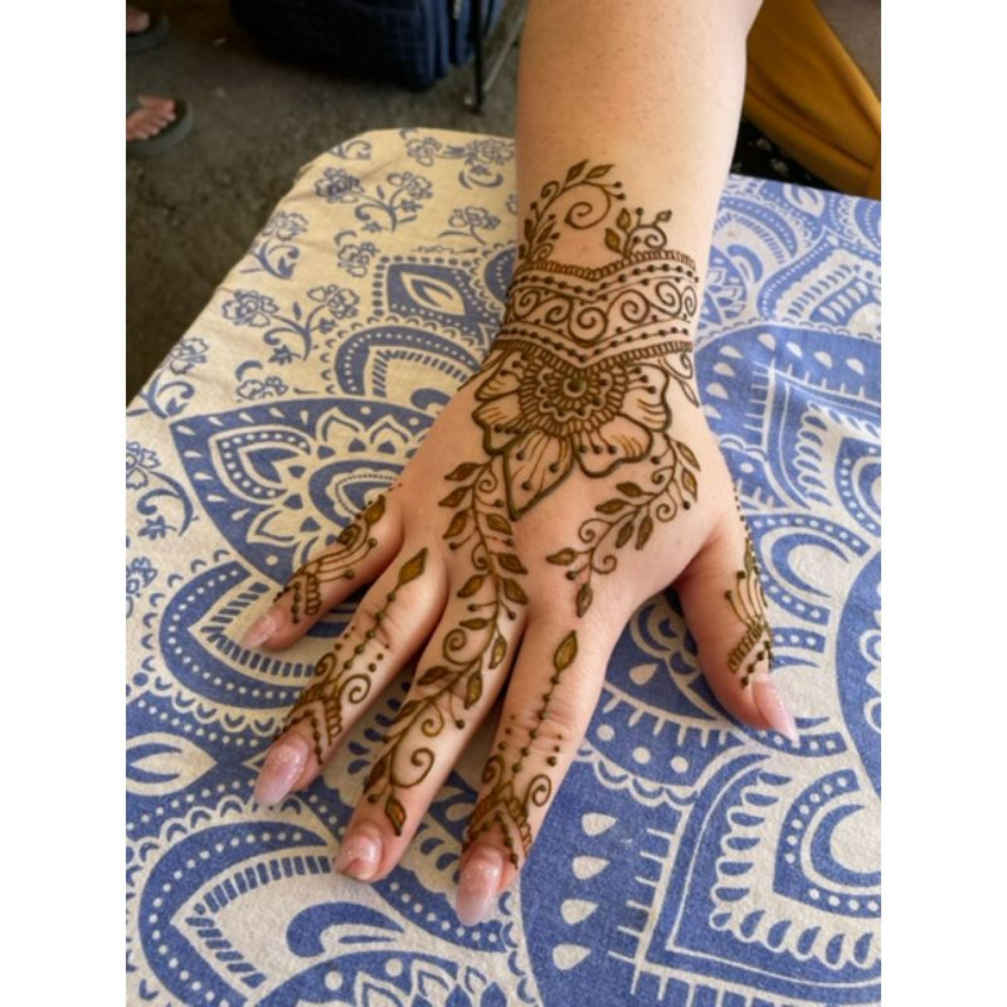 Indian Henna Tattoo Paste Cone, Body Temporary Mehndi For Art Sticker |  Fruugo BH