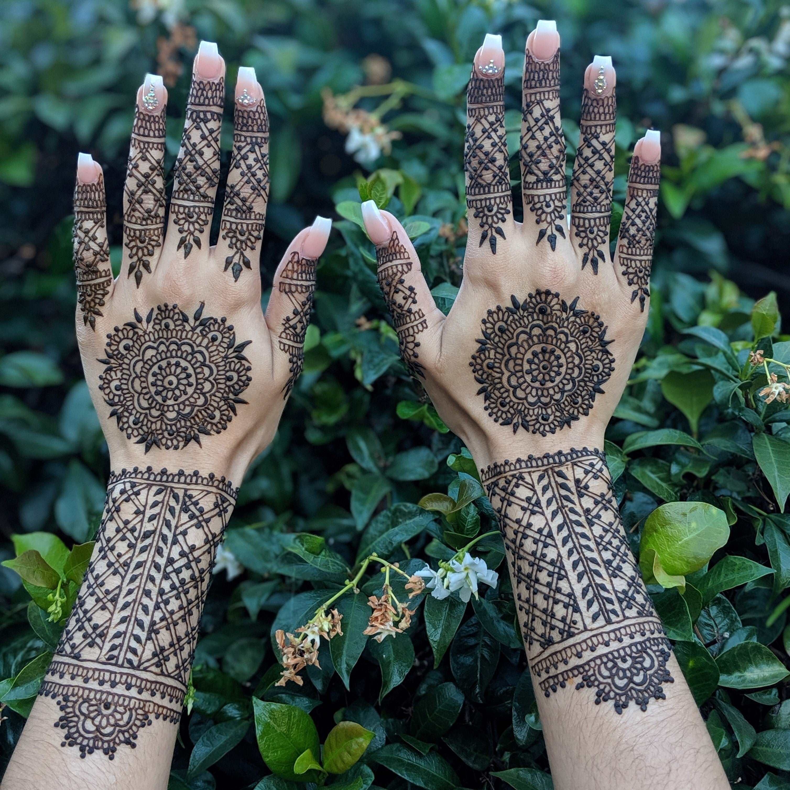 About Henna: Henna (aka Mehndi) is a plant paste that leaves a dark bu... |  TikTok